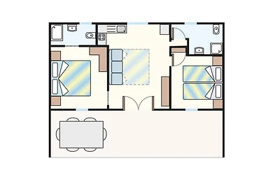 Ferienpark Rosapineta Bungalow B6K