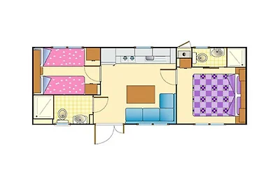 Feriendorf Le Tamerici Mobilehome Arno