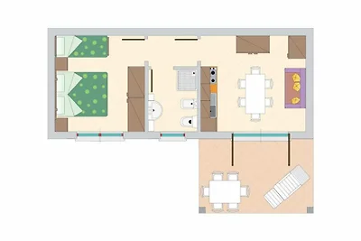 Vakantiehuis Ontspannende vakantie Rosolina
