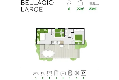 Barricata Holiday Village Mobilehome Bellagio...
