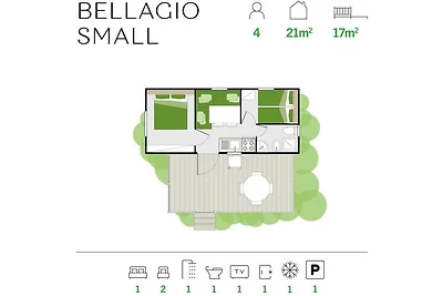 Vakantiehuis Ontspannende vakantie Porto Tolle