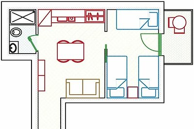 Appartement Vacances avec la famille Bibione