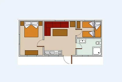 Feriendorf Cisano Mobilehome Rubino Lux