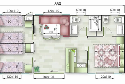 Feriendorf Atlanta Mobilehome Stromboli