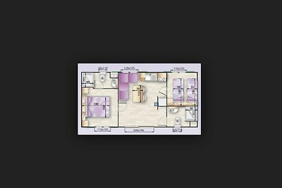 Ferienpark Amadria Park Sibenik - Mobilehome 4+2 (2873)