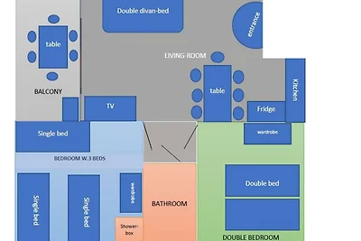 Residenz Viel Dreizimmer-Wohnung C