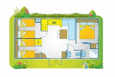 Ferienpark Bella Austria Mobilehome Happy...