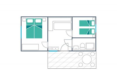 Ferienanlage Bi Village Mobilehome Standard