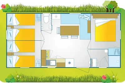 Ca' Savio Mobilehome Happy Premium Suite