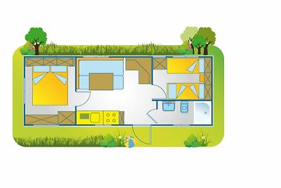 Ferienanlage La Masseria - Mobilehome Happy Comfort (2356)