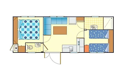 Feriendorf Le Tamerici Mobilehome Gorgona