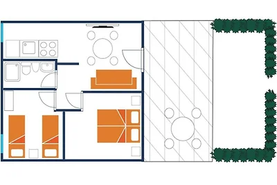 Feriendorf Francesco Holiday Home Green Oak