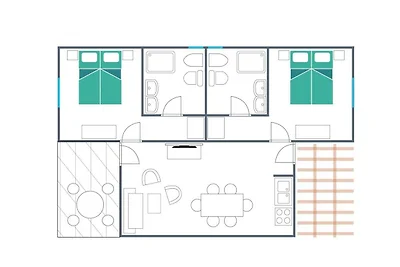 Ferienanlage Bi Village Holiday Home Comfort...