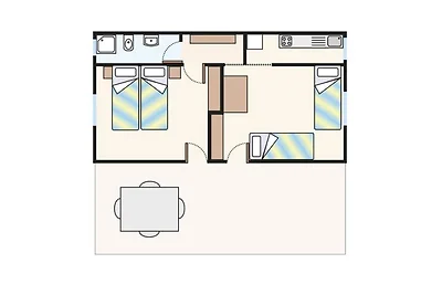 Ferienpark Rosapineta Chalet C4S