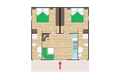 Feriendorf Pino Mare Mobilehome 48
