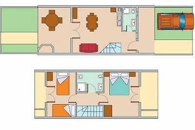 Residenz MareBlu Dreizimmer-Wohnung Trilo E