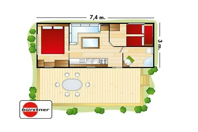 Residenz Giudecca Dreizimmer-Wohnung Tipo C