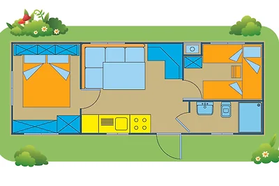 Ferienpark Free Time Mobilehome Happy Easy
