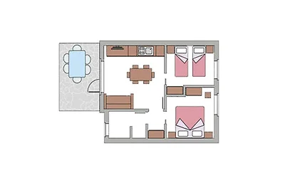 Ferienpark Garda Village Dreizimmer-Bungalow ...