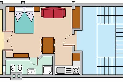 Feriendorf MareBlu Wohnung Mono A