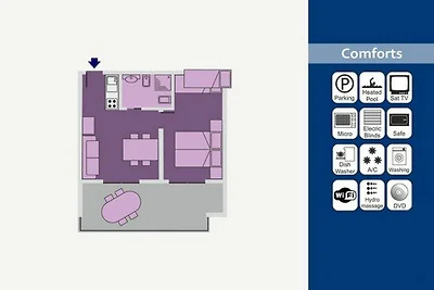 Residenz Regent Zweizimmer-Wohnung Suite
