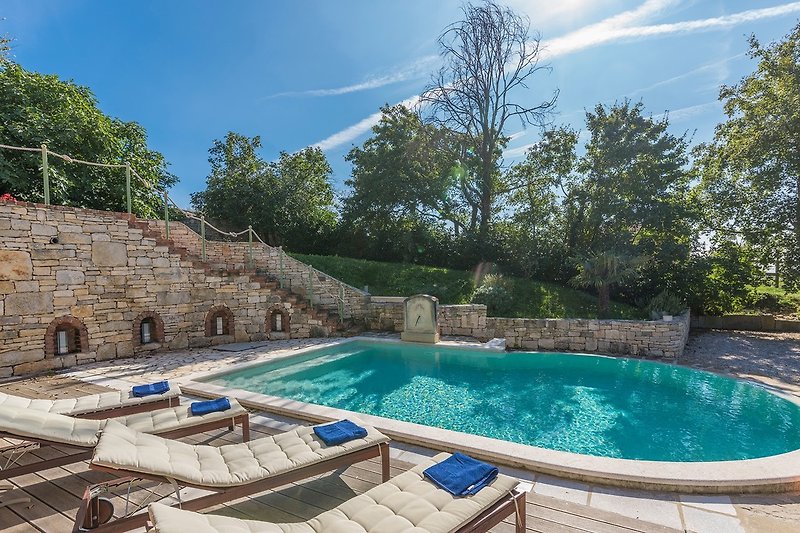 Villa con piscina privata in paradiso