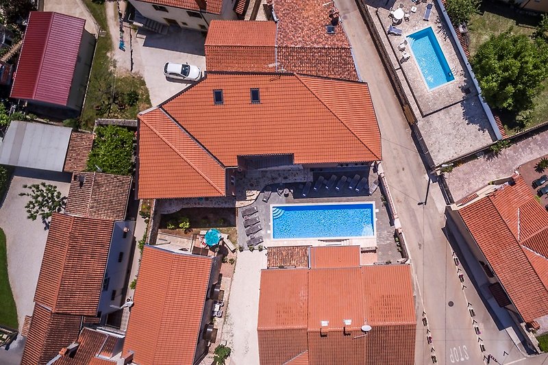 Noemi I with pool, Istria, Croatia