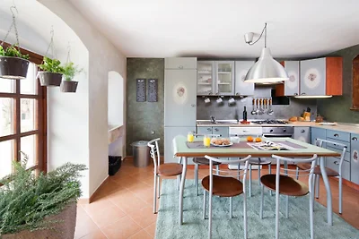 Villa Targeto mit Meerblick
