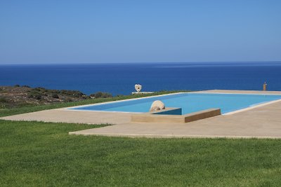 New luxury villa Komos on the beach