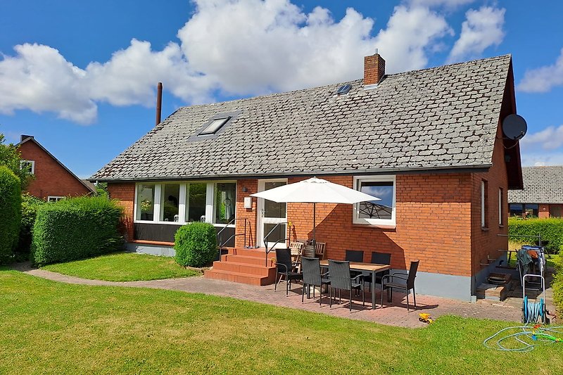 Gemütliches Ferienhaus im Grünen.
