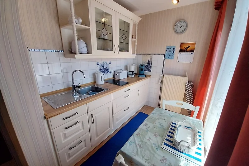 "Appartment 1 Lüttje Stuuv"   Küvche und Essplatz