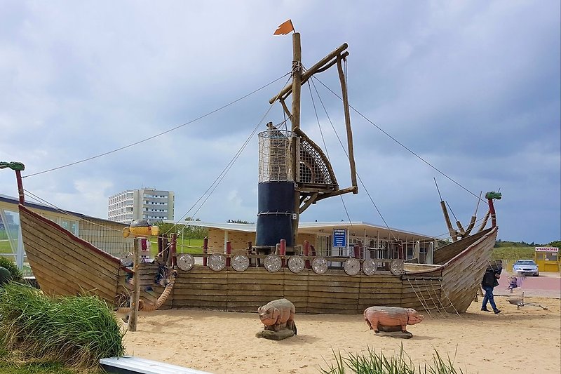 Abenteuerspielplatz Strand Cuxhaven Duhnen