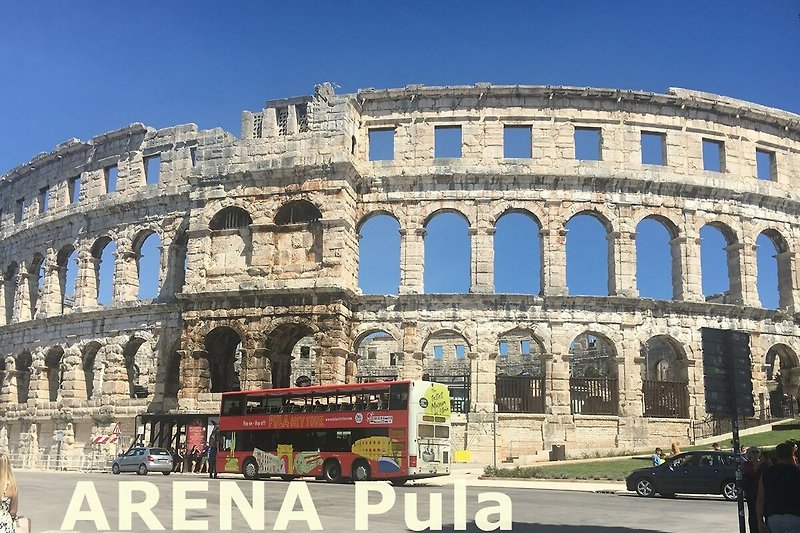 Sehenswerter Ausflug zur Arena in Pula