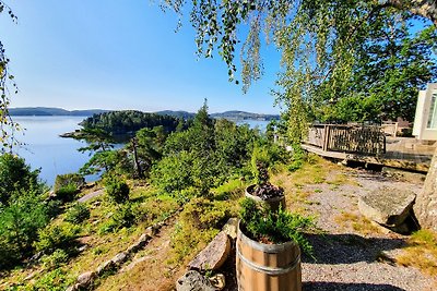 Kuća za odmor uz fjord - privatna plaža