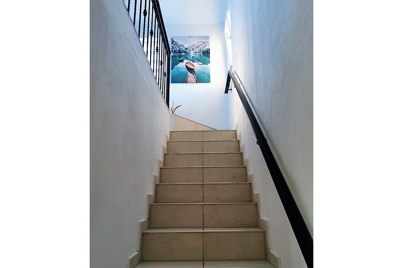 Villa Marela, Treppe zum ersten Stock