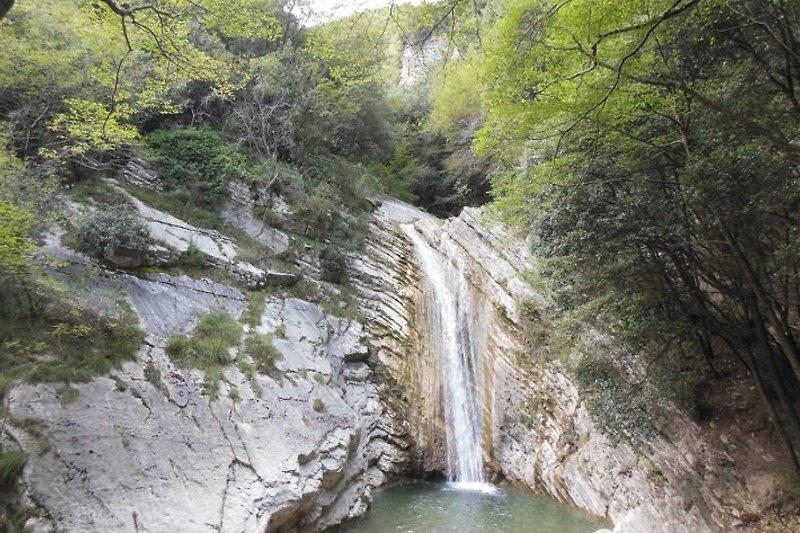 Wasserfall Tignale-Aer