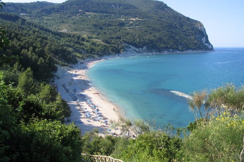 Beach at Sirolo