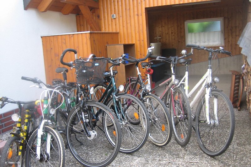 Fahrräder für die Gäste