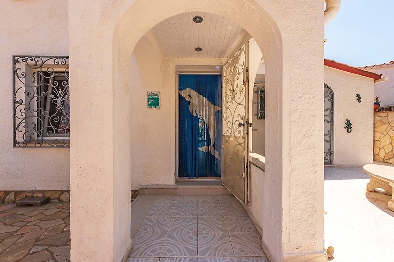 Eingang Villa Sant Maurici