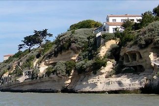 Terrassen Etage über dem Meer