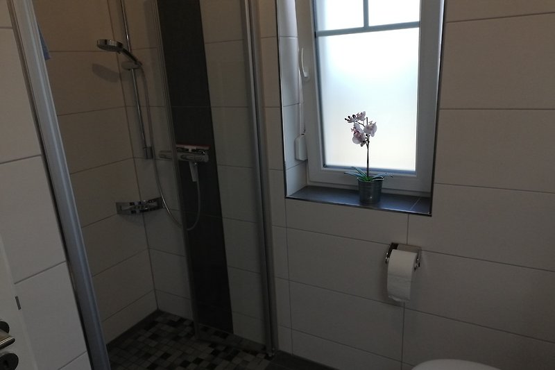 Prysznic na poziomie podłogi