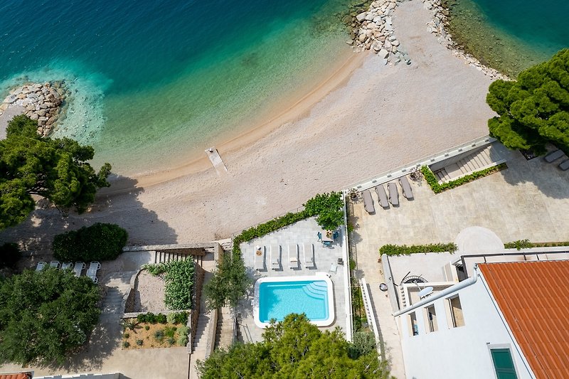 Villa Del Mar mit privatem, beheiztem Pool und Meerblick