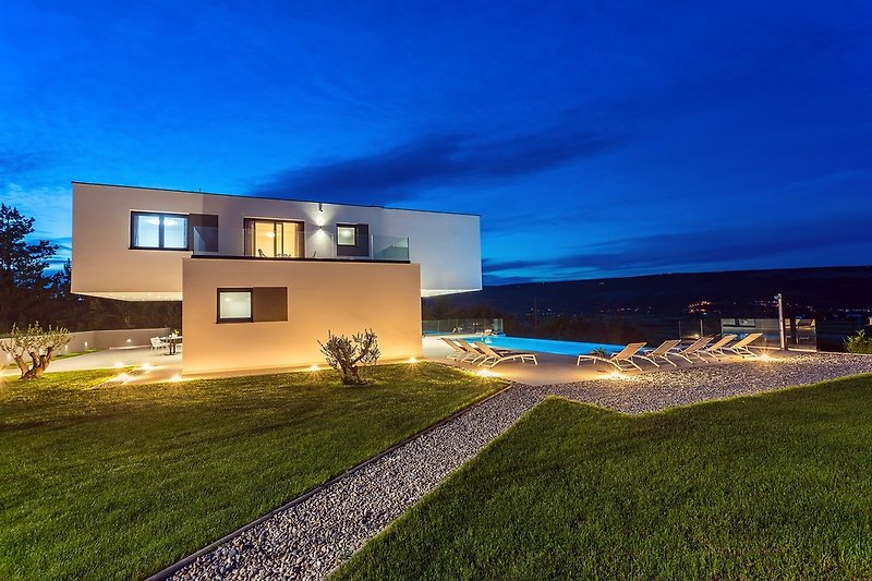 Villa gives you a direct connection to unspoiled nature of Dalmatian countryside