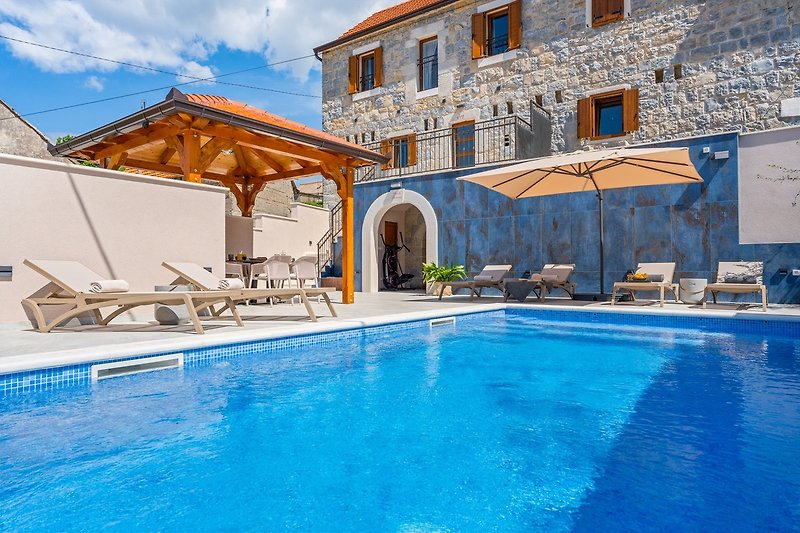 Villa Perina is a traditional stone house