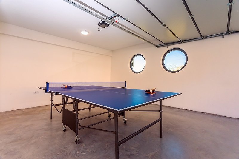 In addition, we have ping-pong table next to the gym.