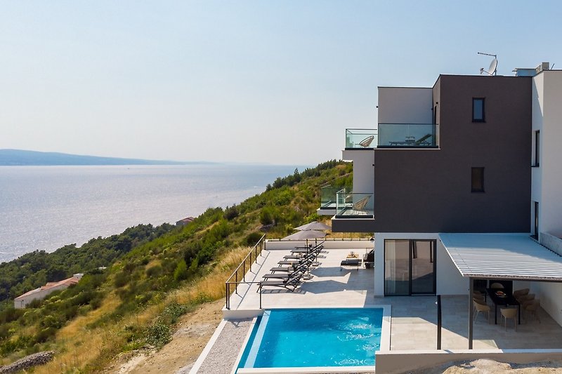 Amazing panoramic sea views from whole property that will take your breath away