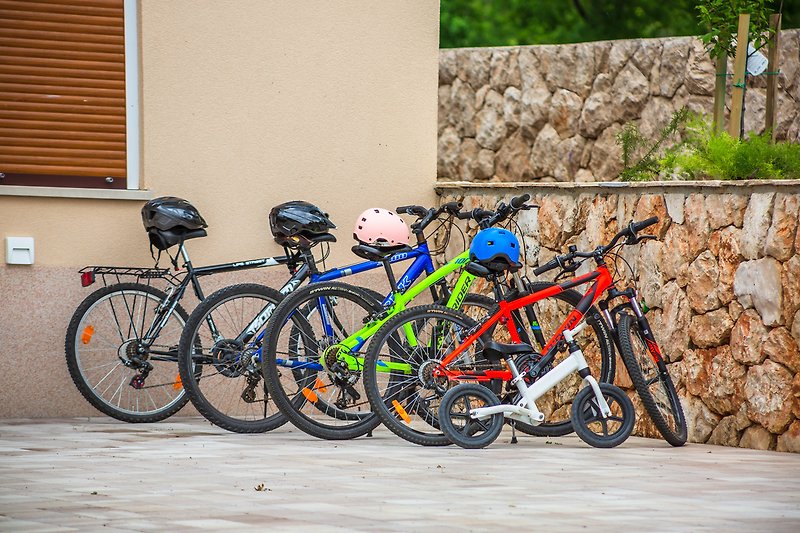 Zu Ihrer Verfügung stehen Ihnen 4 Fahrräder, die im Angebot enthalten sind, damit Sie die Umgebung erkunden können