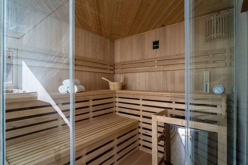 A Finnish sauna, for only your relaxation time