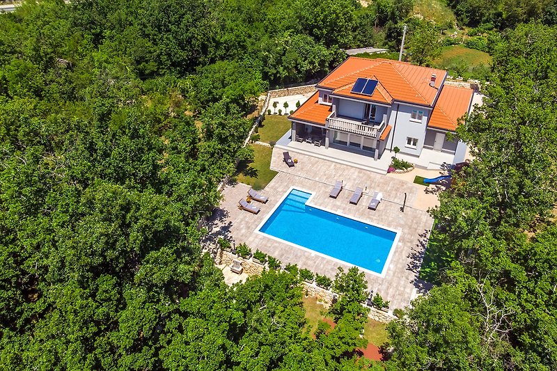   Villa Andrea with 5 bedrooms, 50 sqm pool, fun zone, outdoor playground 