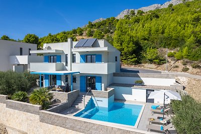 piscina Villa Allegra, vista sul mare, 8 pers